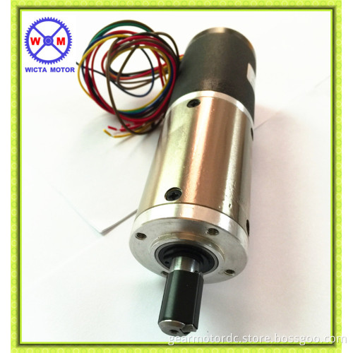 24 volt long lifespan high torque 42mm brush planetary dc geared motors